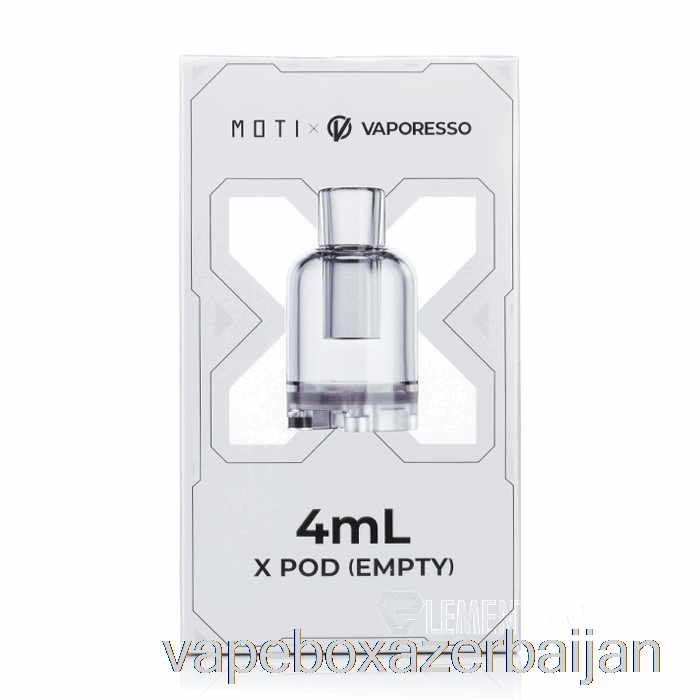 Vape Baku Vaporesso X Mini Replacement Pods 4mL X Mini Pods